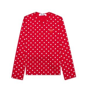 comme des garcons play shirt